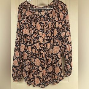 Women’s Lucky Brand Large long sleeve blouse